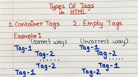 Tag Container Example