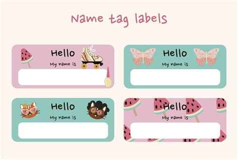 Tag Cute Design