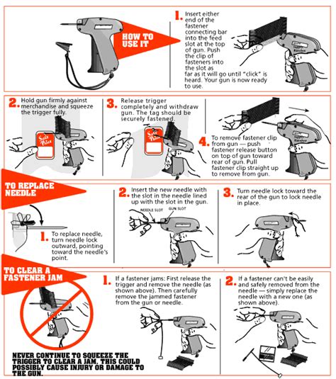 Tag Gun Instructions