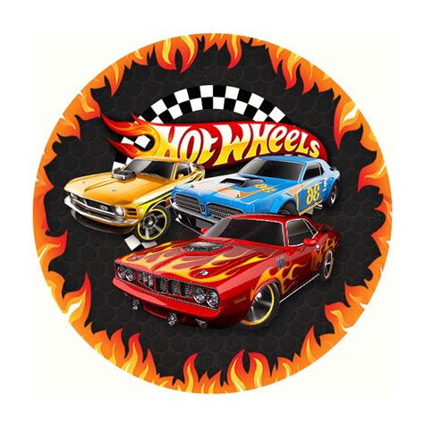 tag hot wheels para imprimir