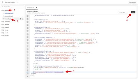Tag Javascript Liquid