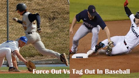 Tag Out Vs Force Out