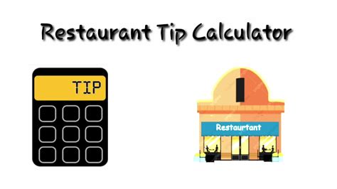 Tip Calculator Template in Excel Download Template