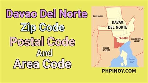 tagum city davao del norte zip code