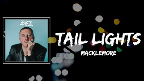 Tail Lights Lyrics
