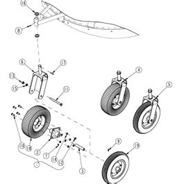 Tail Wheel Assembly Yoke