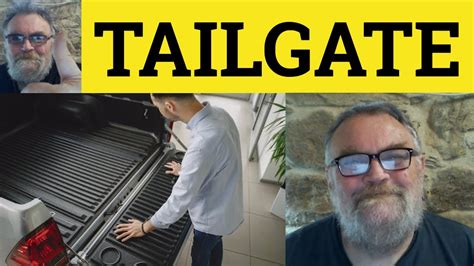 Tailgate Expression Definition