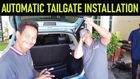Tailgate Installation