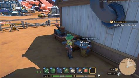 tailoring machine sandrock