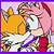 tails and amy kiss