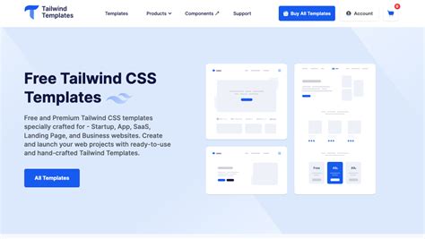 10+ Free Tailwind CSS Templates & Resources Examples for 2023