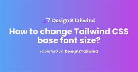 tailwind css html font size