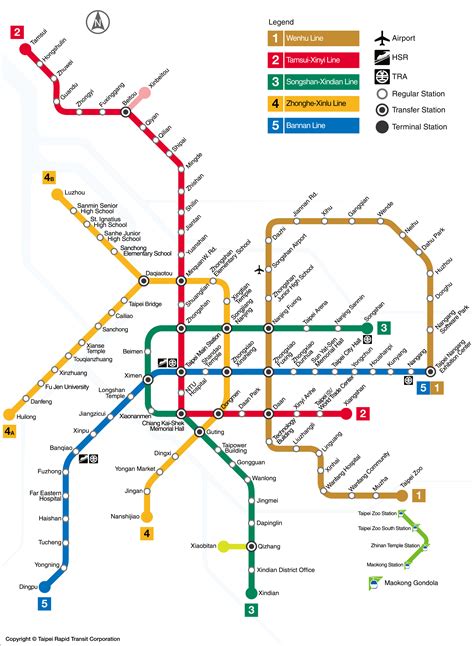 taipei metro map pdf