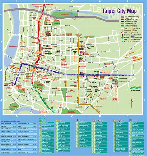 taipei tourist map pdf