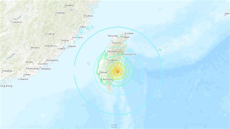 taiwan earthquake today tsunami warning