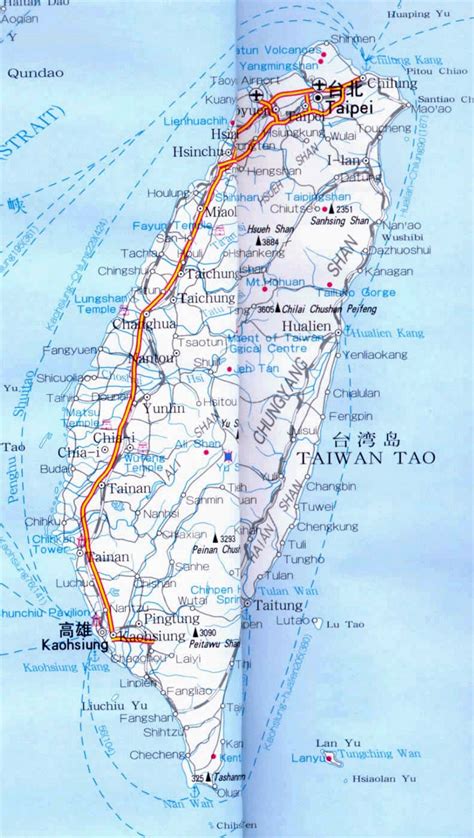 Taiwan Road Map