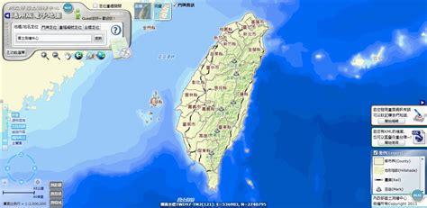 taiwan-map 台灣電子地圖服務網