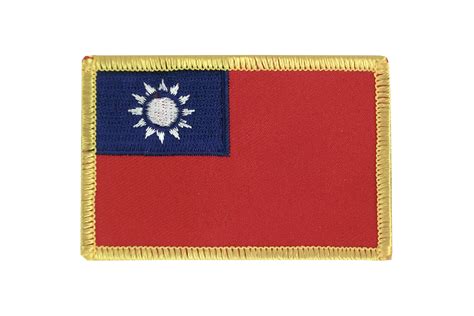 taiwanese flag patch
