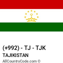 tajikistan two letter country code