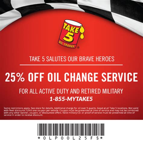 5 Reasons To Use Take 5 Oil Change Coupon In 2023