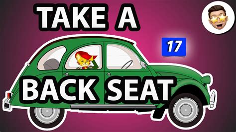 Take A Backseat Idiom Meaning