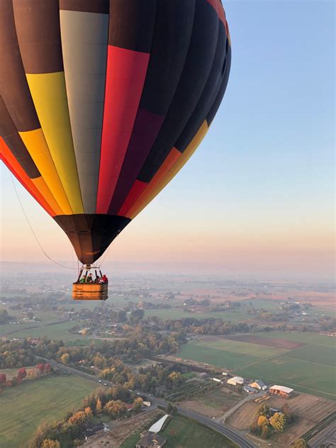 take a hot air balloon and fly