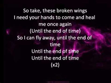 take these broken wings lyrics