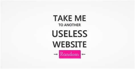 Take me to the useless webs. Hidden treasures in web space that are… by stone.skipper Jun