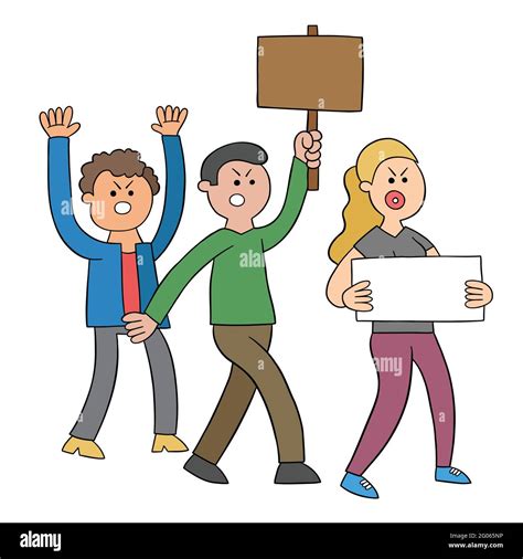 taking action cartoon