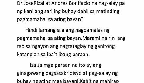 Tula Tungkol Sa Pagmamahal Sa Kapwa Bayan At Kalikasan | Porn Sex Picture