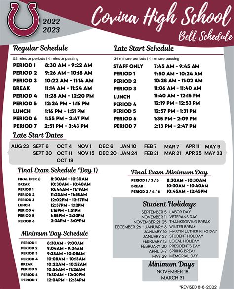 talawanda high school bell schedule