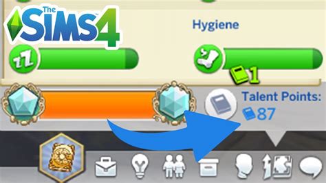 Talent Points Cheat Sims 4