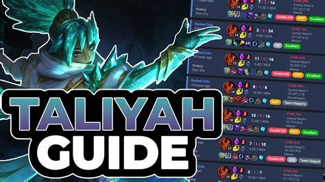 taliyah guide