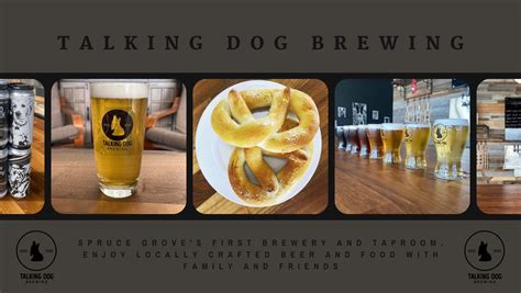 talking dog brewing menu
