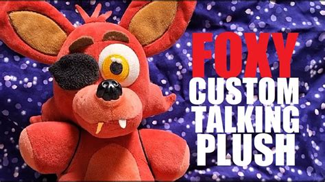 Talking Foxy Plush