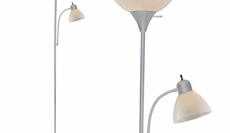 Grandview Gallery 68" Tall Poly Resin Floor Lamp with Natural Linen