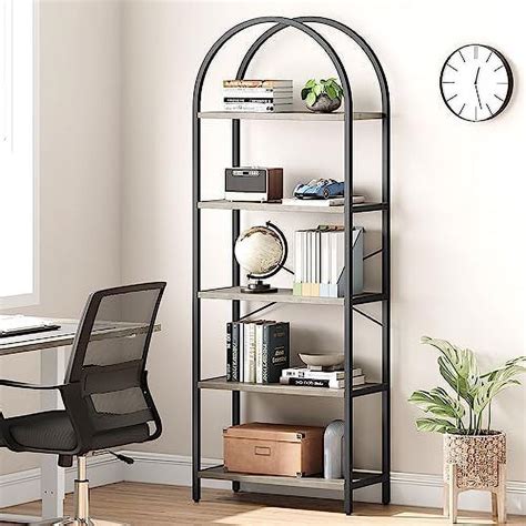 Tall Bookcase Storage Unit