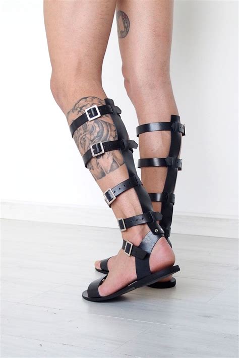 tall gladiator sandals for men