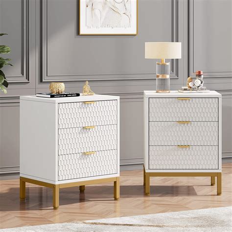 Tall Modern Bedside Table