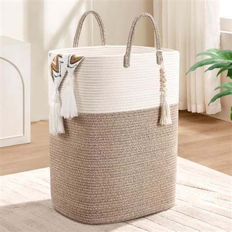 Tall Rectangle Laundry Hamper