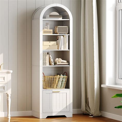 Tall Slender Bookcase