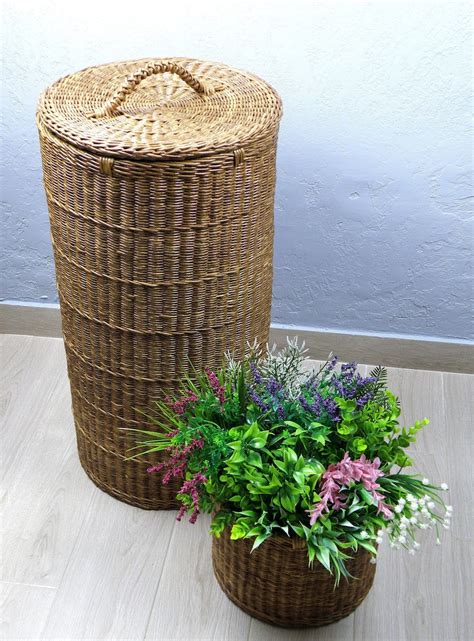 Tall Wicker Baskets With Lids