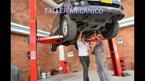 taller automotriz en ingles