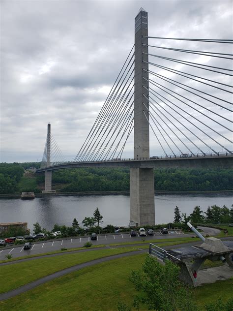 tallest bridge in maine