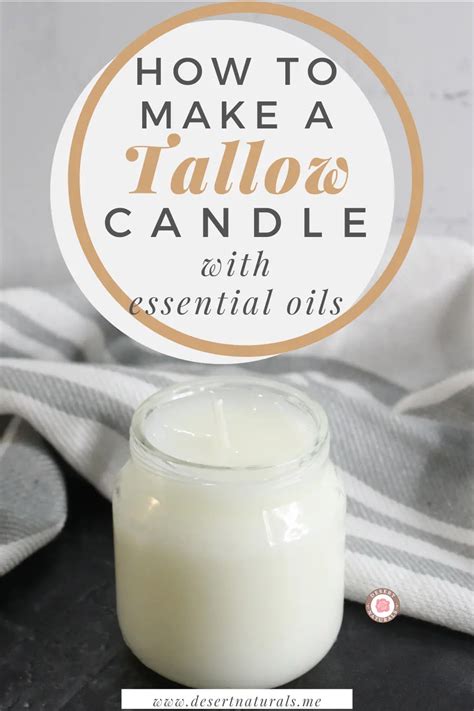 Tallow Candle In Romana