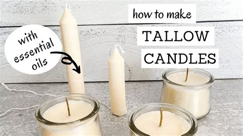 Tallow Candles Made