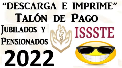 talones de pago pensionados 2022