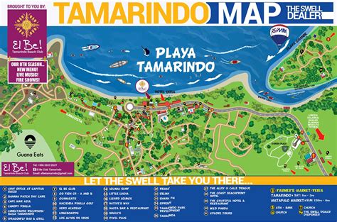 tamarindo map costa rica