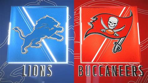 tampa bay buccaneers vs detroit lions nfl
