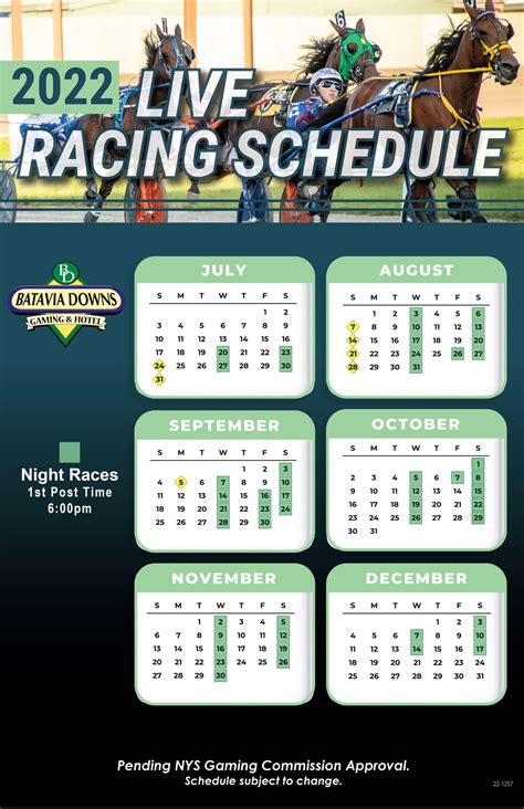 tampa bay downs 2022 schedule
